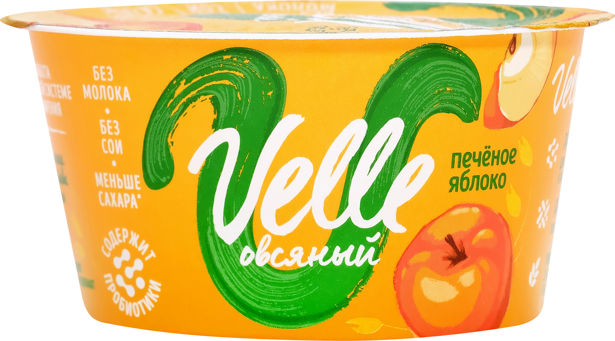 Продукт овсяный VELLE Печеное яблоко, 130г