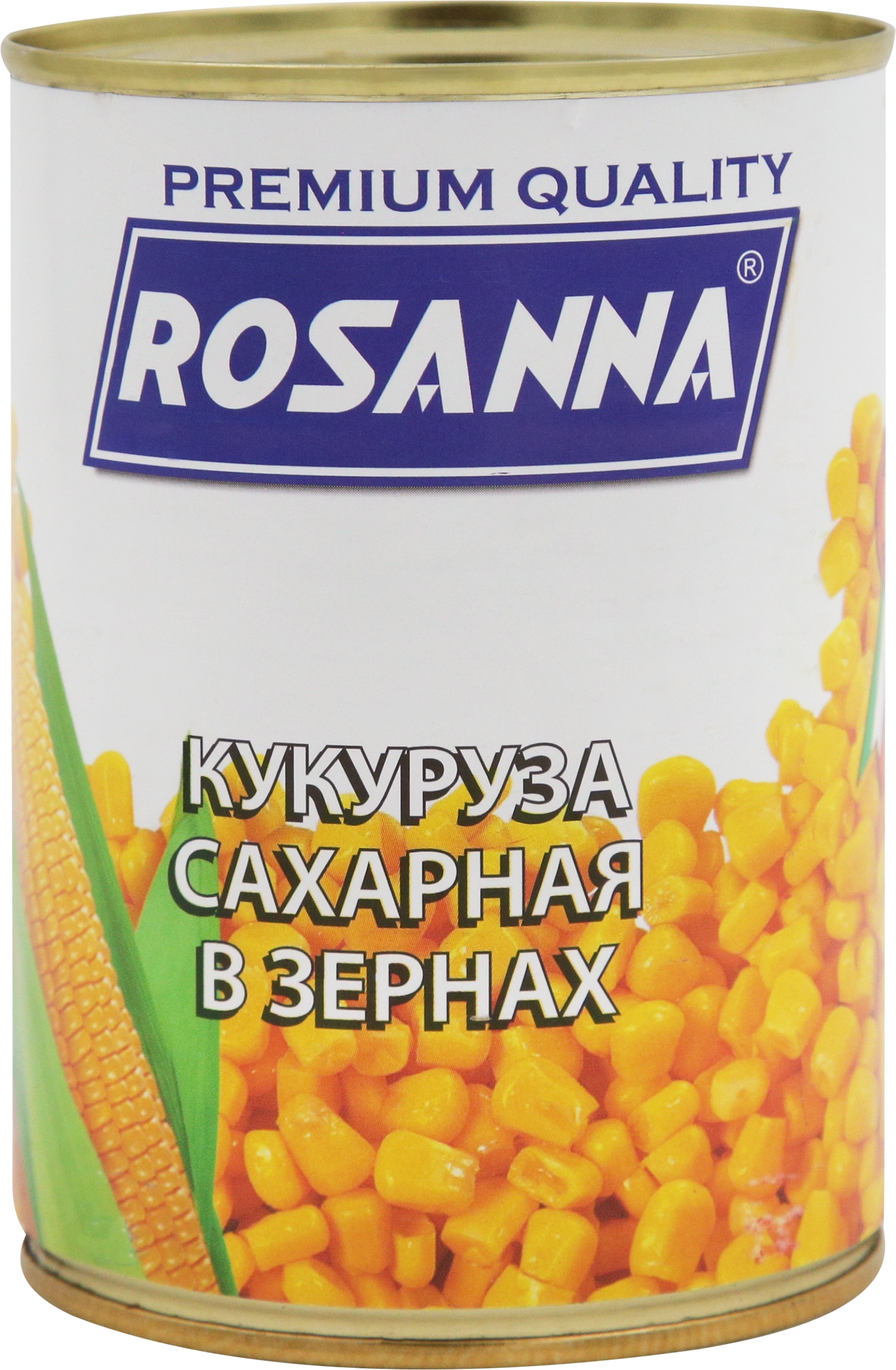 Кукуруза ROSANNA сахарная, в зернах, 400г - купить с доставкой в Москве и  области по выгодной цене - интернет-магазин Утконос