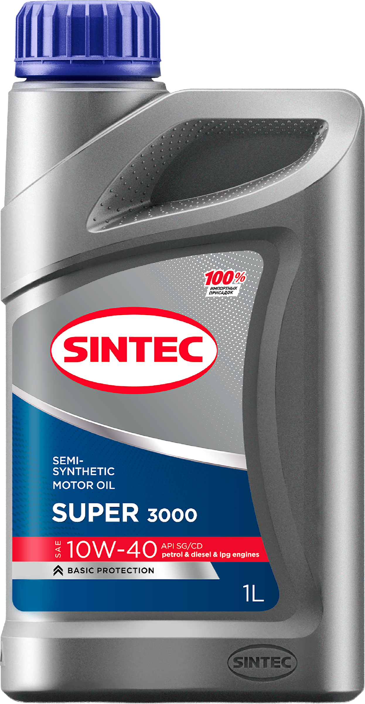 Изображение товара Масло моторное SINTEC Super 3000 10W-40 SG/CD, Арт. 600239, 1л