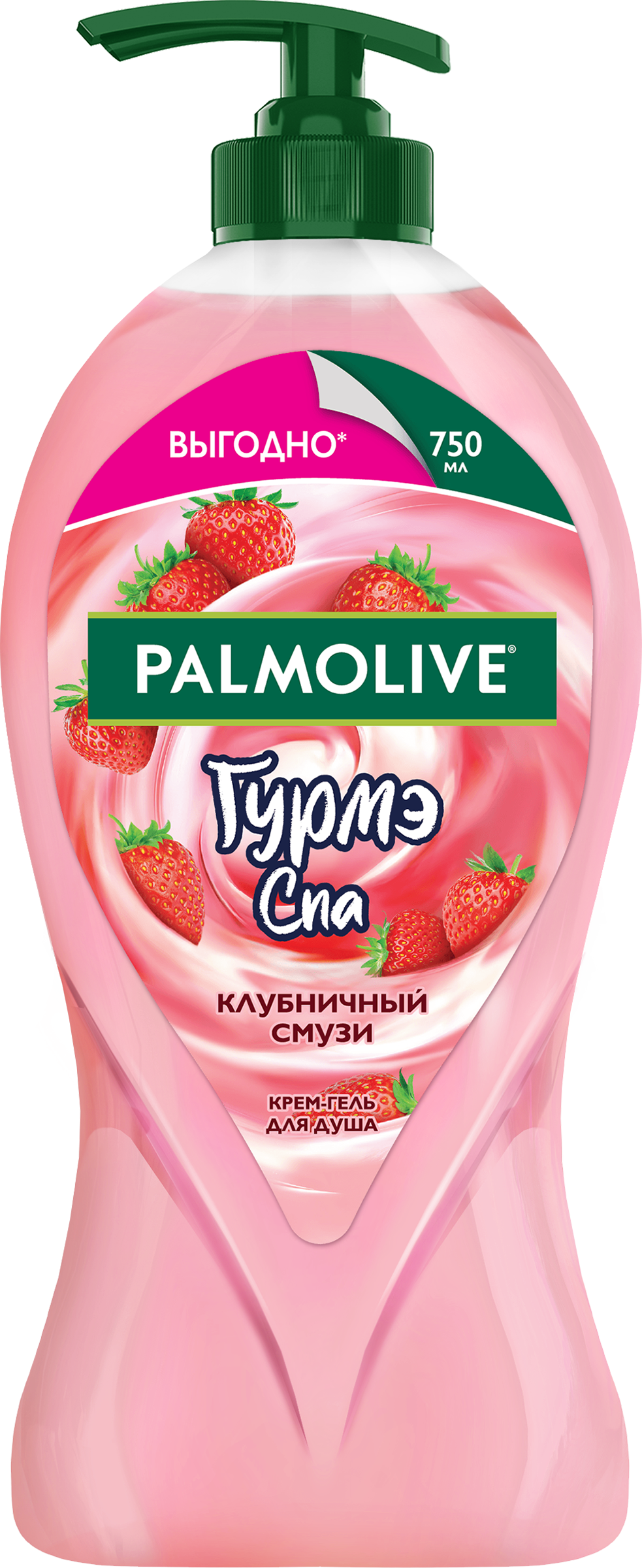 Изображение товара Гель для душа PALMOLIVE Гурмэ СПА Клубничный смузи, 750мл