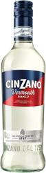 Напиток виноградосодержащий CINZANO Бьянко из виноградного сырья вермут белый сладкий, 0.5л, вид