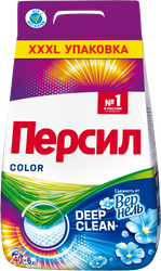 Стиральный порошок для цветного белья ПЕРСИЛ Color Свежесть от ВЕРНЕЛЬ, автомат, 6кг, фотография