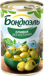 Оливки без косточки БОНДЮЭЛЬ, 314мл, изображение