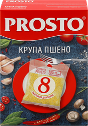 Пшено PROSTO высший сорт, в пакетиках, 8х62,5г, детальное фото