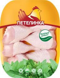 Голень куриная ПЕТЕЛИНКА, весовая, вид