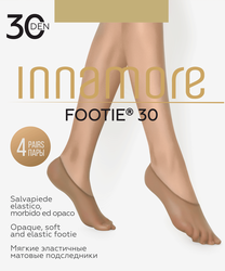 Подследники женские INNAMORE Footie 30 den miele, 4пары, фотография