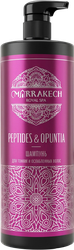 Шампунь для волос MARRAKECH ROYAL SPA Peptides&Opuntia Oil, для тонких и ослабленных, 1000мл, крупный план