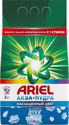 Стиральный порошок для цветного белья ARIEL С ароматом от Lenor, автомат, 3кг, картинка