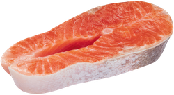 Форель стейк ЛЕНТА FRESH, весовая, крупный план