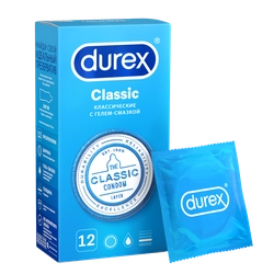 Презервативы DUREX Classic, 12шт