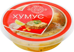 Паста из нута ХУМУС с кедровыми орешками, 200г, фотография