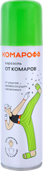 Аэрозоль от укусов кровососущих насекомых КОМАРОФФ, 150мл, вид
