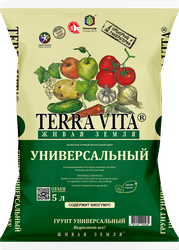 Грунт TERRA VITA Универсальный, 5л, фотография