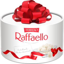 Конфеты RAFFAELLO с цельным миндальным орехом в кокосовой обсыпке, 100г, вид