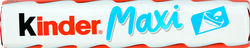 Шоколад KINDER Chocolate Maxi с молочной начинкой, 21г, изображение