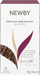 Чай черный NEWBY English Breakfast байховый, 25пак, фотография