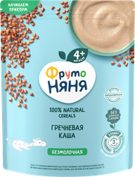 Каша гречневая ФРУТОНЯНЯ безмолочная, с 4 месяцев, 200г, детальное фото