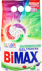 Стиральный порошок для цветного белья BIMAX Color Automat универсальный, автомат, 3кг, изображение