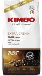 Кофе зерновой KIMBO Extra Cream, 1кг, изображение