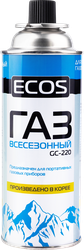 Газ в баллоне ECOS портативный цанговый GC-220, Арт. 140539, 220г, фотография