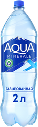 Вода питьевая AQUA MINERALE газированная, 2л, изображение