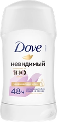 Дезодорант-антиперспирант стик женский DOVE Невидимый, 40г