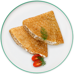 Блинчики с курицей ЛЕНТА FRESH, весовые, детальное фото