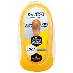 Губка для обуви из гладкой кожи SALTON с дозатором, бесцветный, детальное фото