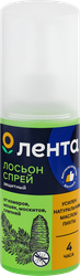 Лосьон-спрей от комаров ЛЕНТА Защита до 4 часов, 100мл, картинка