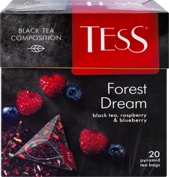 Чай черный TESS Forest Dream, 20пир