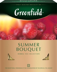 Чай травяной GREENFIELD Summer Bouquet, 100пак