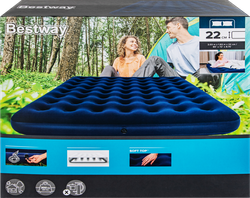 Матрас надувной Bestway 203х183х22см, фотография