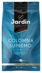 Кофе зерновой JARDIN Colombia Supremo, 1кг