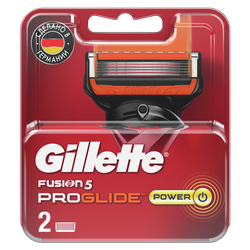 Кассеты сменные для бритья FUSION Fusion ProGlide Power, 2шт, фото
