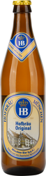 Пиво светлое HOFBRAU Хофброй оригинальное фильтрованное пастеризованное, 5,1%, 0.5л, фотография