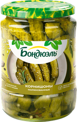 Корнишоны маринованные БОНДЮЭЛЬ, 580мл, изображение