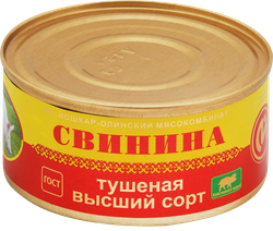 Свинина тушеная ЙОШКАР-ОЛИНСКИЙ МК высший сорт ГОСТ, 325г, изображение