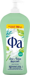 Гель для душа ФА Yoghurt Алоэ Вера, 750мл, фотография