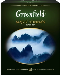 Чай черный GREENFIELD Magic Yunnan, 100пак
