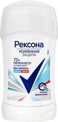 Антиперспирант-стик женский РЕКСОНА Чистая защита, без запаха, 40мл, картинка
