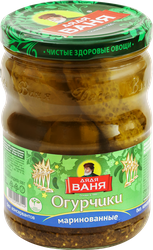 Огурчики маринованные ДЯДЯ ВАНЯ, 950г, фото
