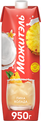 Напиток сывороточно-молочный МАЖИТЭЛЬ Пина Колада, без змж, 950г, фото