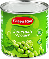 Горошек зеленый GREEN RAY молодой, 425мл, фото