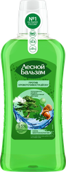 Ополаскиватель для десен ЛЕСНОЙ БАЛЬЗАМ с экстрактом коры дуба и пихты на отваре трав, при кровоточивости, 400мл, фотография