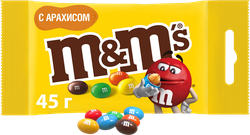 Драже M&M'S С арахисом, 45г, детальное фото