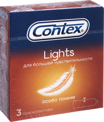 Презервативы CONTEX №3 Lights, картинка