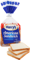 Хлеб пшеничный HARRY'S Аmerican sandwich, 470г, крупный план
