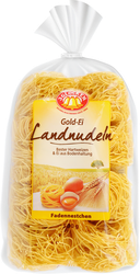 Макароны 3 GLOCKEN Gold-Ei Landnudeln гнезда, 500г, крупный план