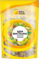 Ядра фисташки NATURFOODS жареные соленые, 100г, фотография