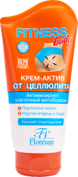 Крем для тела FLORESAN COSMETIC Fitness Body от целлюлита, 125мл, крупный план